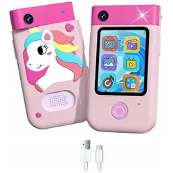 Xrec Digital Camera 48mp BLS-I9 Pink Unicorn (48 Mpx, 1/2,3''), Kamera, Pink