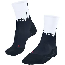 Falke RU Stab. Berlin City Socken | Gr. 44-45 | blau - blau