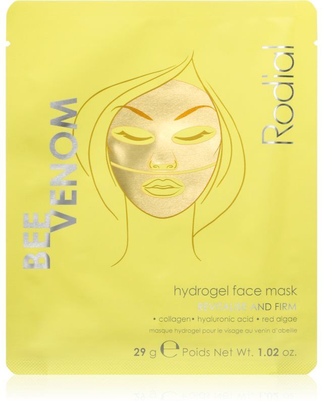 Rodial Bee Venom Hydrogel Face Mask relaxing hydrogel mask 29 g