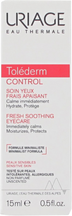Uriage Toléderm Control Cuidado Apaziguante Para Os Olhos 15ml
