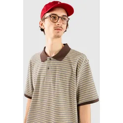 Carhartt WIP Dion Polo Shirt dion stripe /  wax Gr. L