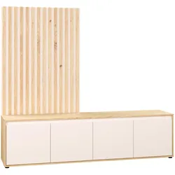 Forte, Wohnwand, Skelpe (188.30 x 42 x 169.70 cm)