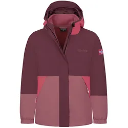 Trollkids Kinder Kjerag 3in1 Jacke - 110 - frozen berry/deep ruby