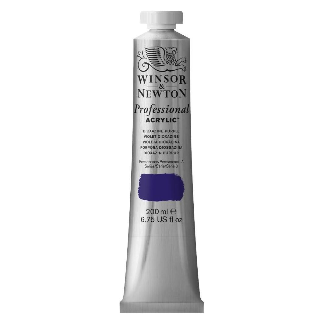 Winsor & Newton Proff. acrylic 200ml dioxazine purple 229 (200 ml) (2337229)