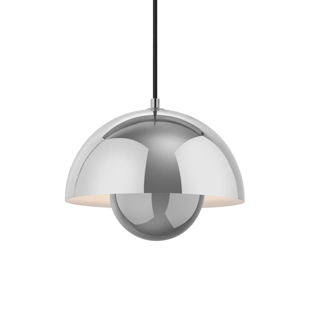 &Tradition Flowerpot VP1 hanglamp Chrome-plated