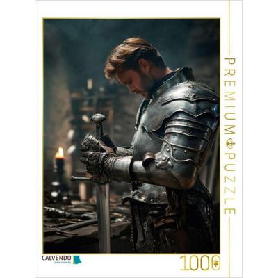 CALVENDO Puzzle Ritter- Klinge des Schicksals | 1000 Teile Lege-Größe 64 × 48 cm Foto-Puzzle für glückliche Stunden
