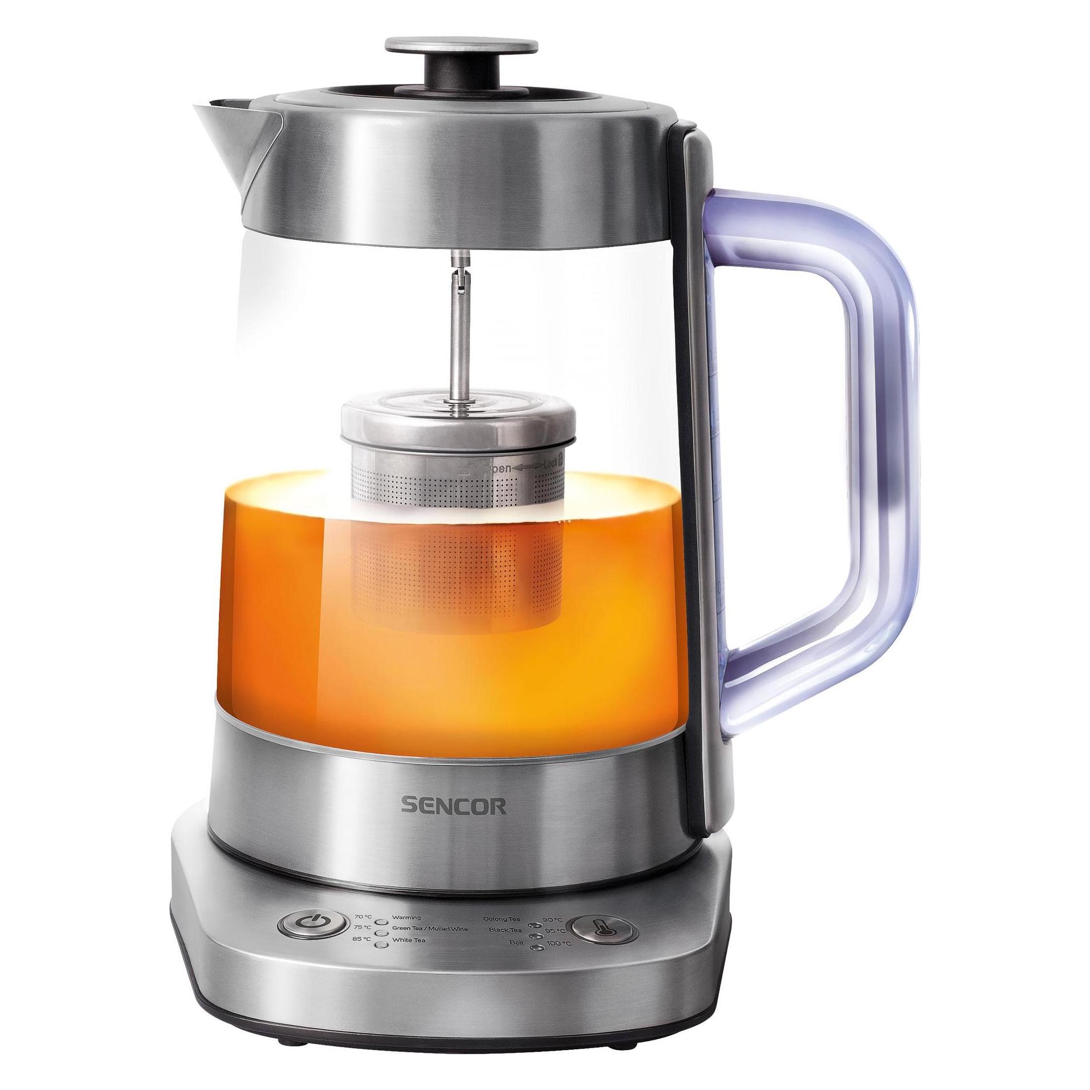 Sencor electric kettle 1.5L, smart SWK1590SS (1.50 l) (SWK 1590 SS)