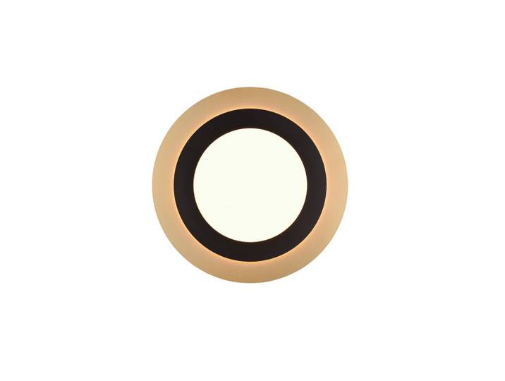 LED-Deckenleuchte Morgan Schwarz/Gold max. 42 Watt Deckenlampe