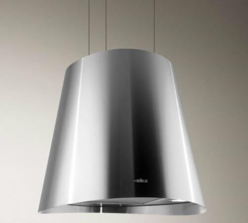 elica Prf0089651 Cappa Cucina Filtrante Isola Larghezza 50 Cm Profondità 50 Cm Colore Acciaio - Prf0089651 Juno Ix F/50