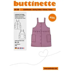 buttinette Schnitt "Latzkleid" für Kinder