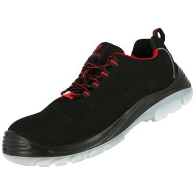 AS Arbeitsschutz S1P Sicherheitshalbschuhe Nitras Micro Step | Gr. 48 | Mikrofaser