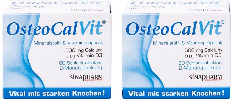 Osteo CalVit Schlucktabletten 2x60stk