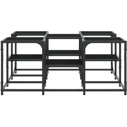 vidaXL, Couchtisch + Beistelltisch, Cullen (91 x 91 x 40 cm)