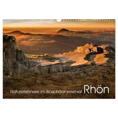 Naturerlebnis im Biosphärenreservat Rhön (Wandkalender 2027 DIN A3 quer), CALVENDO Monatskalender