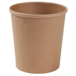 Ekoe Plastic Free Solutions Ekoe 400 ml kompostierbarer Suppenhalter aus Havanna-Karton 50 Stk