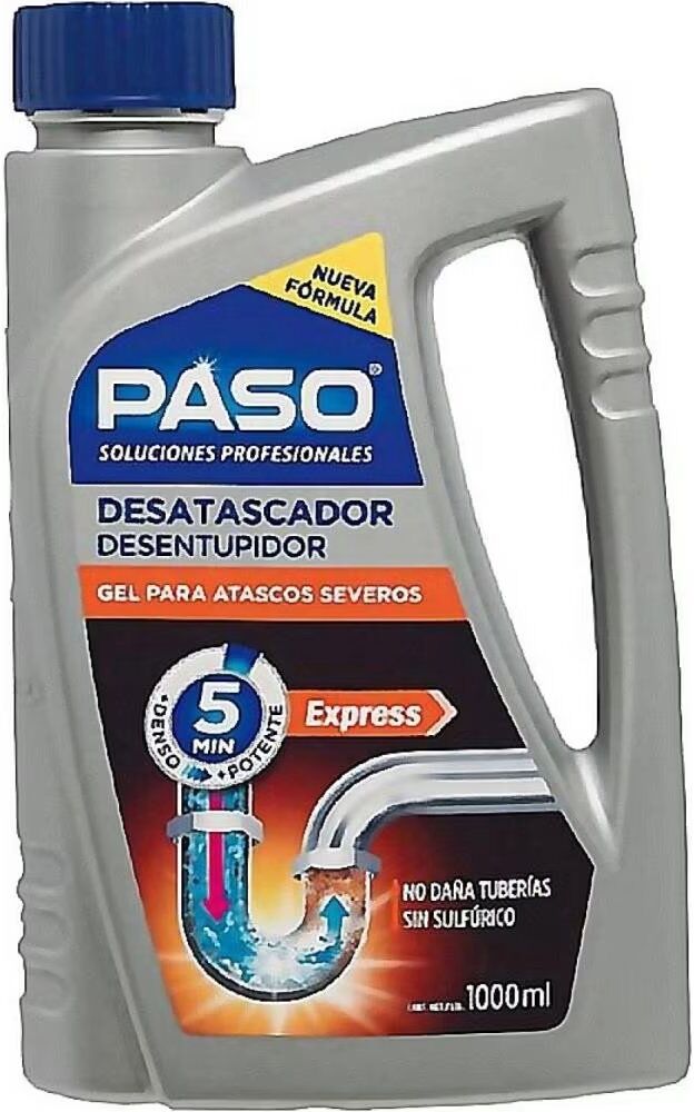 Ceys Desatascador Paso Express Para Tuberías Gris Talla Única Unisex