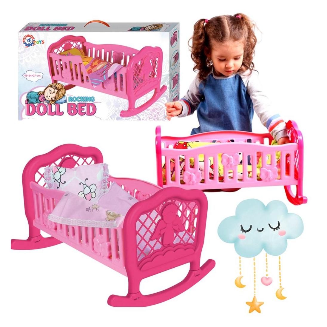 Technok Rosa faltbare Puppenwiege (44124772)