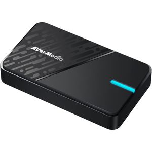 AVerMedia Capture-Card StreamLine Mini+, extern, 240 FPS, 4K60, für Konsole, PC, Kamera, iPad & Smartphone, mit HDMI und USB-C