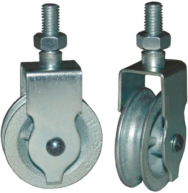 HBS BETZ, Poulie à câble 5003/60, roue, diamètre 60 mm, largeur roue 16 mm, palier lisse en fonte grise ; Heinrich Betz Söhne (63097)