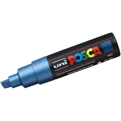 uni-ball Fasermaler Uni Posca PC-8K 8mm blau metallic