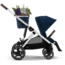 Cybex Gazelle S Kinderwagen / Geschwisterwagen / Zwillingswagen, Farbe: Almond Beige / Taupe
