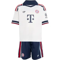adidas Originals FC Bayern München Auswärts-Minikit 2026/27 Kinder JZ3101 - white 92