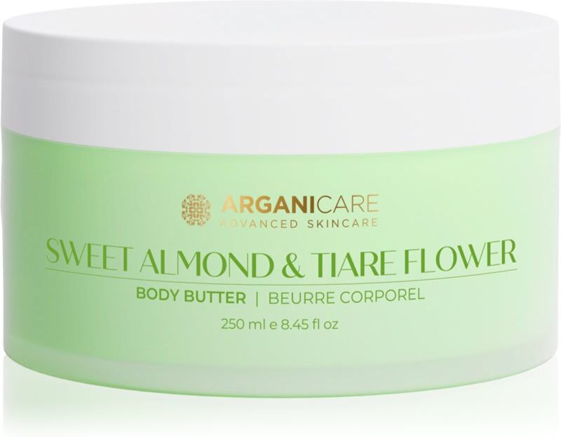Arganicare Body Butter Almond & Tiare Flower beurre corporel au beurre de karité 250 ml
