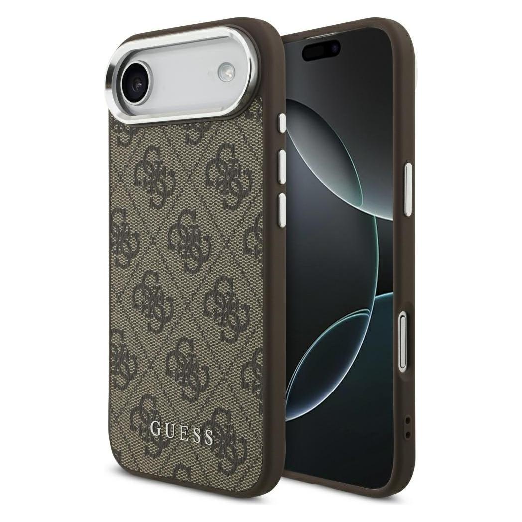 Guess - Hardcase 4G (GUHMP17MP4GSSMCW) - iPhone 17 Air - Brown (Apple iPhone 17) (GUHMP17MP4GSSMCW)