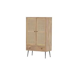 Highboard   ¦ holzfarben ¦ Maße (cm): B: 80 H: 137 T: 42.0
