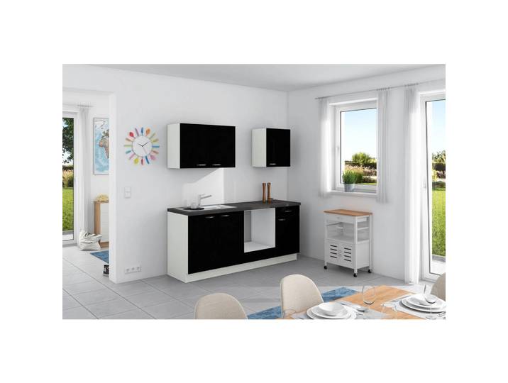 Küchenzeile Clean ohne Geräte ohne Geräte B: 200 cm