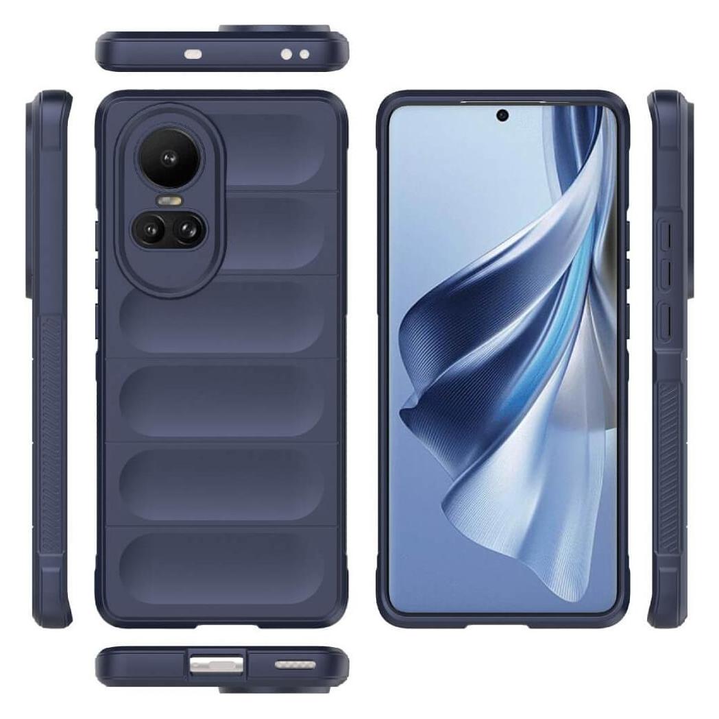 Cover-Discount OPPO Reno10 / 10 Pro - Rugged Protective Cover dunkelblau (OPPO Reno 10, Oppo Reno 10 Pro) (660155497F)