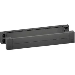 Rittal RITT Sockel-Eckstück, Serverschrank Zubehör, Schwarz