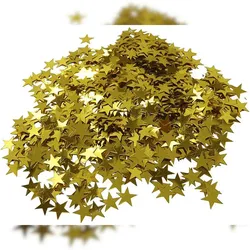 VEPATIM 50x Metallkonfetti STERNE gold 15gr.