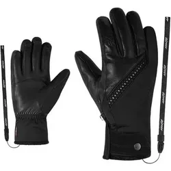 ZIENER Damen Handschuhe KALMA GTX INF lady glove, Größe 8 in Schwarz Schwarz