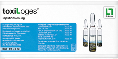 Dr. Loges + Co. GmbH TOXILOGES Injektionslösung Amp. 50X2 ml 03023912