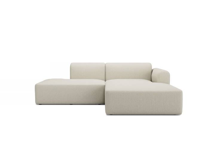 Ecksofa TENKSOM Rund, Relax-Ecke, Big-Sofa, Endless Seating , weiß, B:247cm H:71cm T:188cm, Sofas, Ecksofa, Bezüge wechselbar, Kaltschaum im Sitz, Nordic Swan Ecolabel