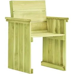 vidaXL Gartenstuhl Imprägniertes Kiefernholz