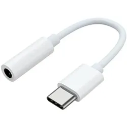 Alook USB Typec To 3.5mm Jack Adapter Designed For Samsung (Klinkenadapter), Audio Adapter, Weiss