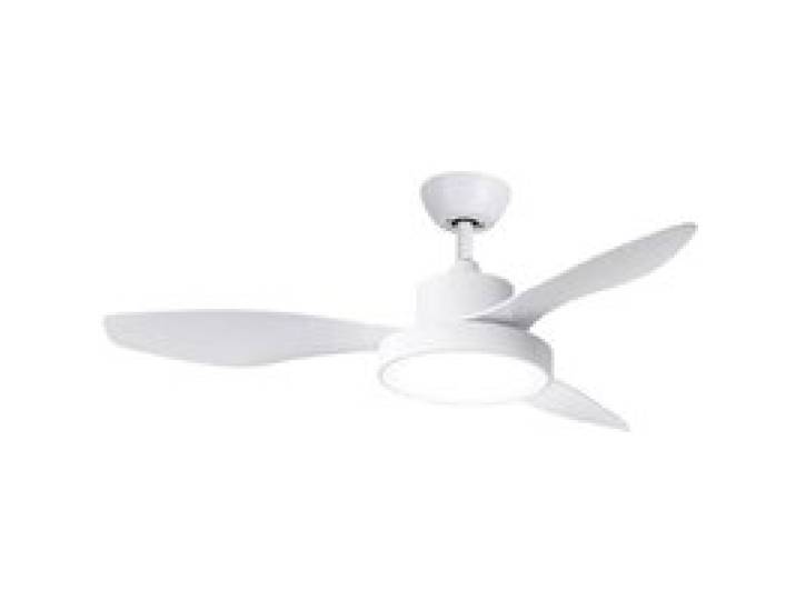 Ventilateur de plafond - SPC - Conforto DC Lite 2 - Moteur DC 42W - Luminosité réglable - Design blanc
