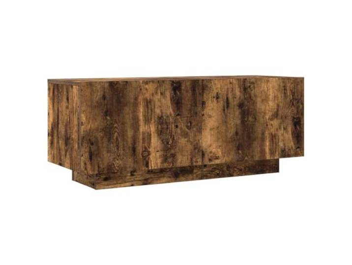 Makastle TV-Schrank Räuchereiche 100x35x40 cm Holzwerkstoff