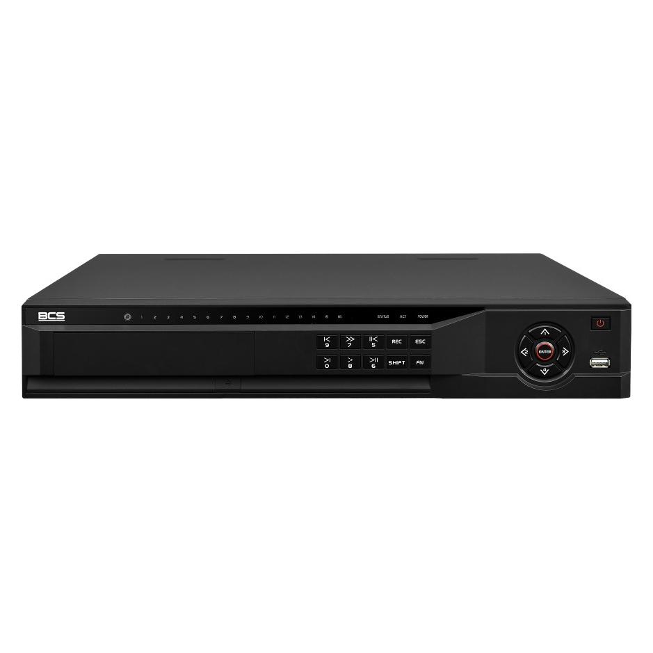 BCS BCS-L-XVR1604-4KE-IV 16-Kanal 5-System Rekorder mit Unterstützung für 4 Festplatten (Netzwerk Videorecorder (NVR)) (BCS-L-XVR1604-4KE-IV)