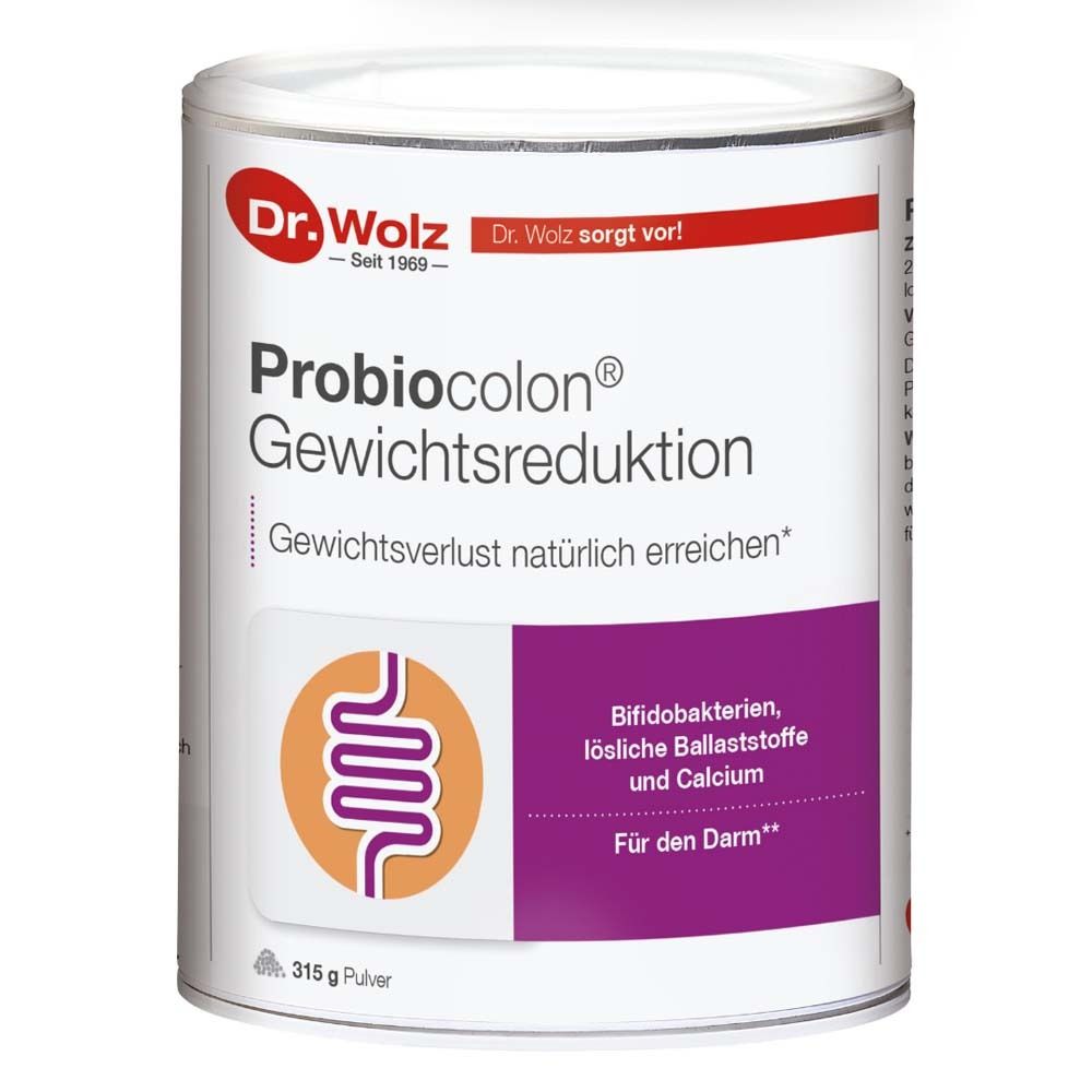 Probiocolon Gewichtsreduktion Dr.Wolz Pulver 315 g
