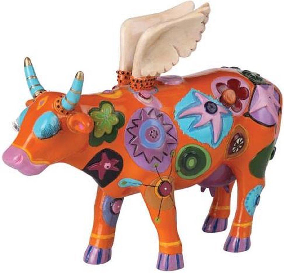 Cow Parade Angelicow decoratief beeldje voor op tafel (medium)
