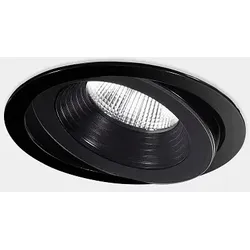 LEDS C4 LED Einbau-Downlight DAKO ADJUSTABLE, IP66 IK066, Ø 10cm, 6.4W 3000K 502lm, UGR<16, schwenkbar, 2 Reflektoren + Diffusor LEDS-15-E104-05-CL