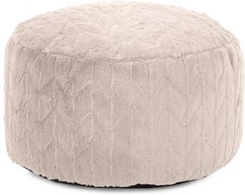Allan Andrews Foot Pouf Angora Natural