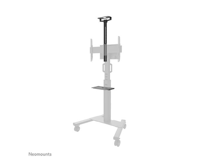 Neomounts AV1-825BL Support vidéobar et kit multimédia - universel, Kit de montage, Noir, Acier, 9 kg, 225 - 651 mm, FL50S-825BL1