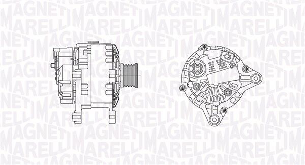Magneti Marelli Generator 063737624010 Für Renault