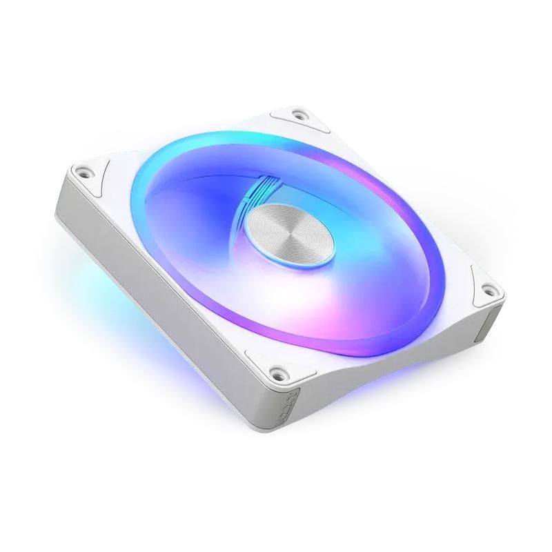 NZXT F140U Ultra RGB Lüfter White 140mm RF-E14US-WA