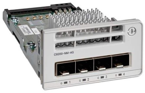 Cisco Catalyst 9200 Series Netwerkmodule - Uitbreidingsmodule met 4x Gigabit Ethernet