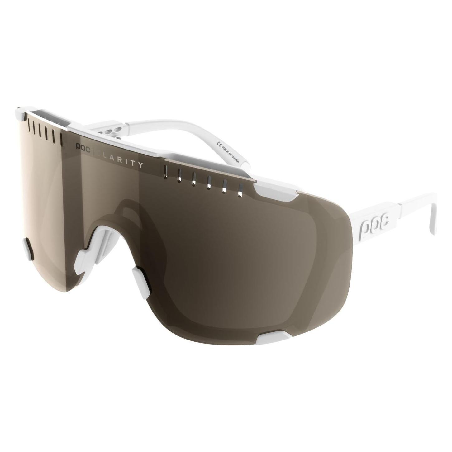Poc Devour Sportbrille Modell 2024 (Wasserstoff Weiss, Silber) (871837)